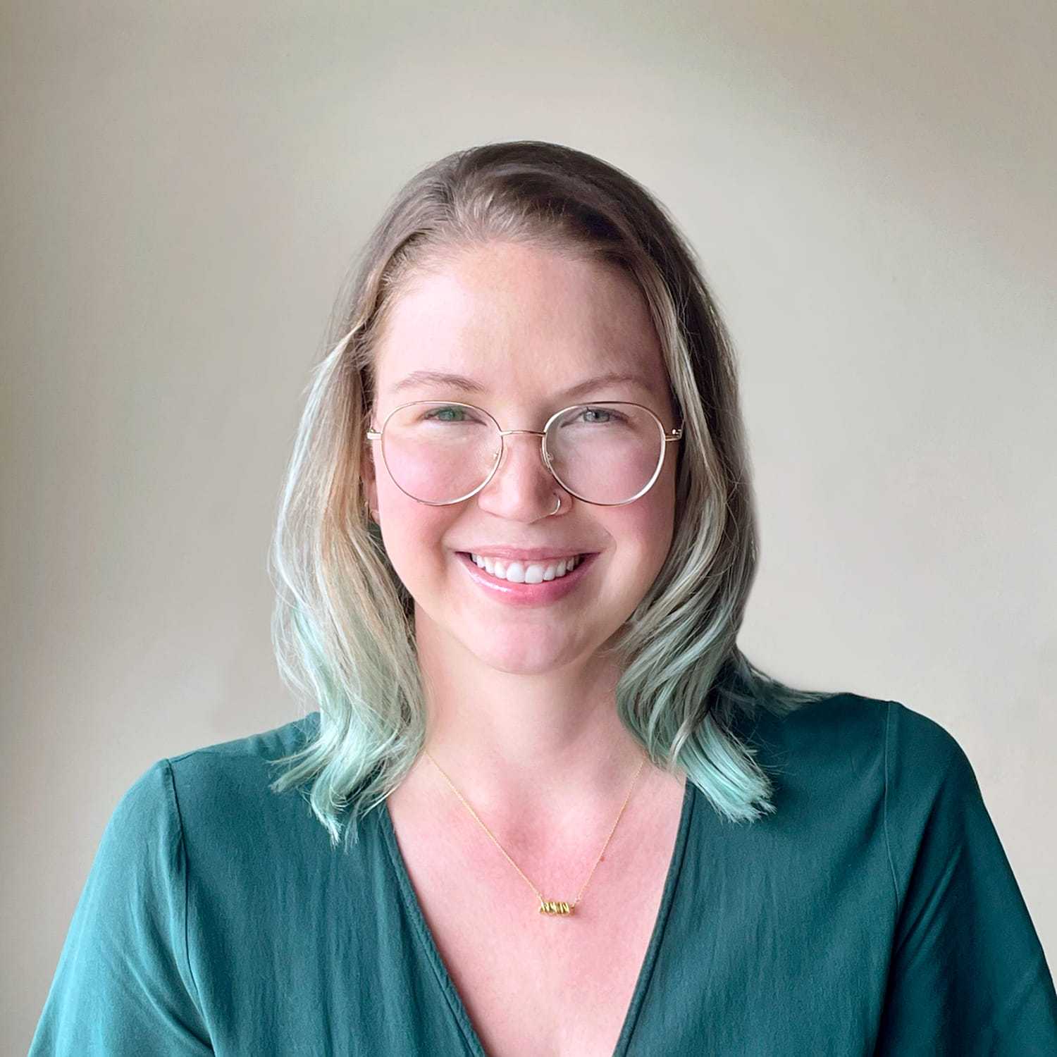 Portrait of Danielle, a professional stylist at Masque by Mask Balanced Skincare, showcasing their expertise and style.