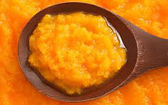 A picture of pumpkin puree